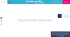 Desktop Screenshot of campingenchonlespins.com